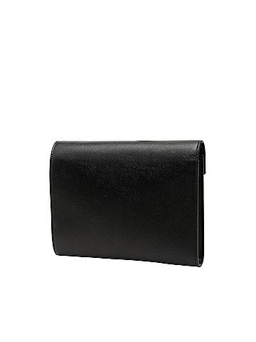 Saint Laurent Saint Laurent Cassandra YSL Logo Chain Shoulder Bag Wallet 635023 Black Leather Women's SAINT LAURENT (view 2)