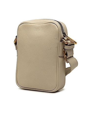 Gucci Gucci Logo Print Crossbody Shoulder Bag 574803 White Leather Women's GUCCI (view 2)