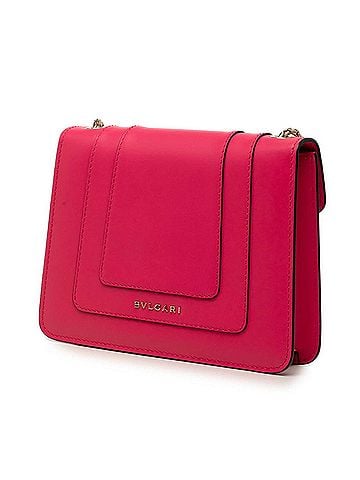 Bvlgari Bulgari Serpenti Forever Crossbody Chain Shoulder Bag, Pink Leather, Women's BVLGARI (view 2)