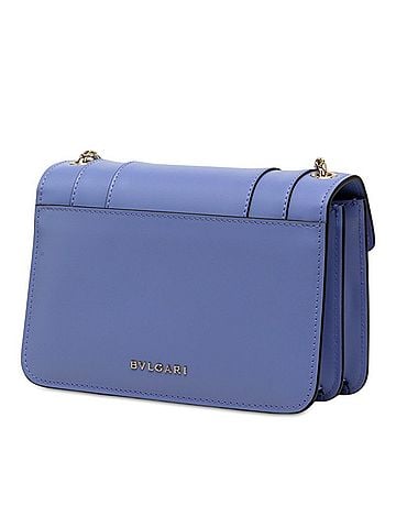 Bvlgari BVLGARI Serpenti Forever Crossbody Chain Shoulder Bag, Purple Leather, Women's (view 2)