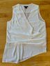 H&M 100% Polyester Ivory Sleeveless Blouse Size 10 - photo 11