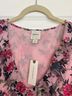 Anthropologie Floral Pink Blue Sleeveless Top Size L - photo 3