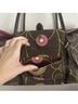 Billy Floral Brown Pink Yellow Green Shoulder Bag One size - photo 5