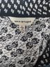 Max Studio 100% Polyester Black White Kimono Size L - photo 3