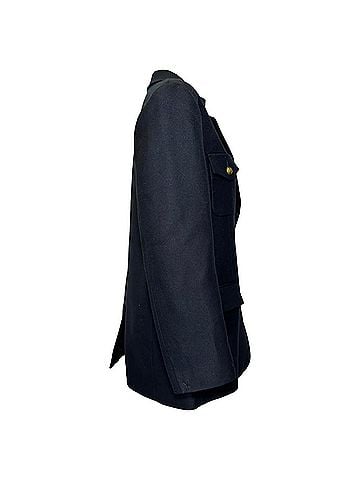 Sandro Sandro Paris Gemma Suit Blazer in Navy Blue Wool (view 2)
