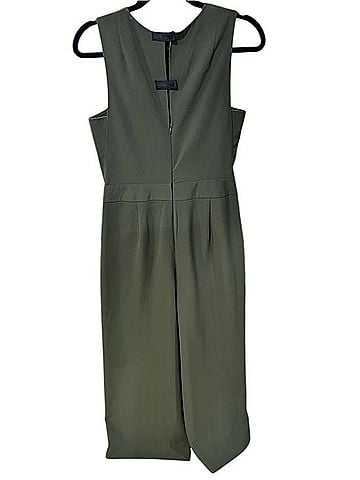 Gibson Latimer Sleeveless Wide-Leg Jumpsuit Jacket (view 2)
