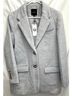 Dynamite 70% Polyester 30% Wool 100% Polyester Solid Gray Blazer Size S - photo 5