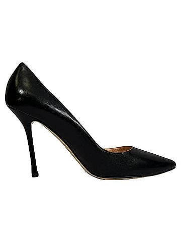 Sergio Rossi Sergio Rossi Godiva Pumps in Black Leather (view 1)