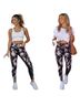 Seafolly Floral Black Multi Color Leggings Size L - photo 1