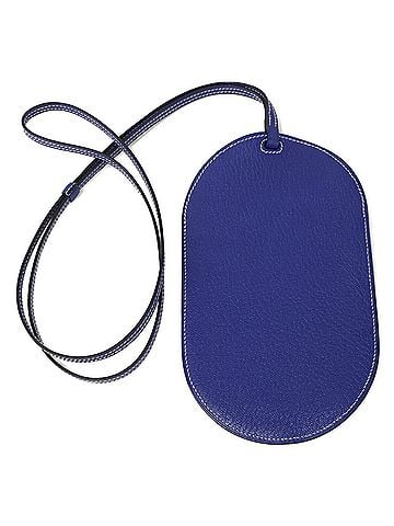 Hermès HERMES (U stamp) Chevre Mysore In-the-Loop To Go Wink GM Smartphone Shoulder Bag/Case - Blue Electric Women's (view 2)