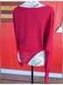 SkyLar Rose Red Long Sleeve Blouse Size M - photo 3