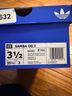 Adidas Silver White Sneakers Size 4 - photo 9