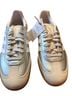 Adidas Silver White Sneakers Size 4 - photo 1