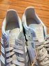 Adidas Silver White Sneakers Size 4 - photo 8