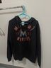 Majestic 100% Cotton Black Jacket Size L - photo 4
