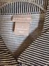 Chico's Stripes Black White Denim Jacket Size M - photo 3
