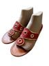 Jack Rogers Red Tan Orange Sandals Size 8 - photo 1