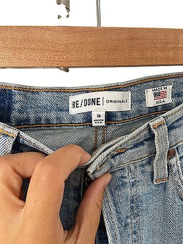 RE/DONE high-rise stove pipe Jeans (view 2)