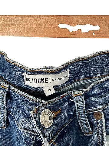 RE/DONE high rise stovepipe Jeans (view 2)
