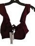 Robin Piccone Burgundy Swimsuit Top Size S - photo 2