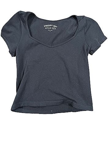 Aeropostale Short Sleeve Blouse (view 1)