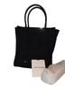 Marc Jacobs 100% Canvas Solid Black Tote One size - photo 2