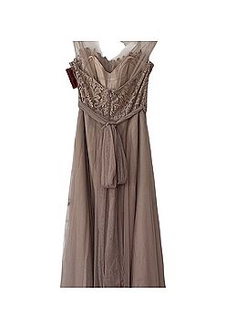 Watters & Watters Latte Maxi 09623 Cocktail Dress (view 2)