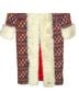 Akira 90% Polyester 10% Acrylic 100% Polyester 100% Polyester 100% Polyester Aztec Or Tribal Print Red Ivory Trenchcoat Size M - photo 10