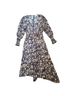 IRO 100% Viscose Floral Tan Casual Dress Size XS - photo 3