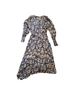 IRO 100% Viscose Floral Tan Casual Dress Size XS - photo 2