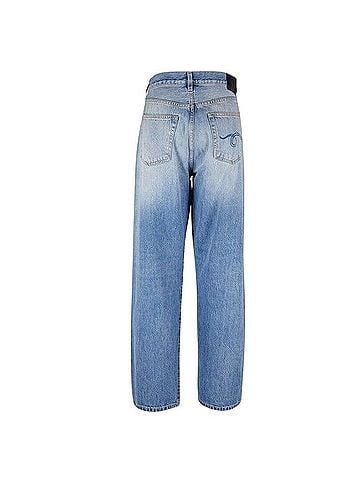 R13 Wide Leg Crossover Jeans (view 2)