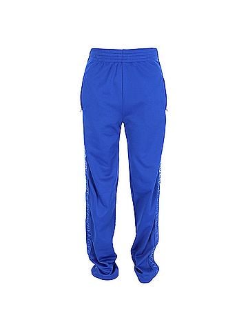 Givenchy Givenchy Logo Tape Detailed Track Pants in Blue Polyester (view 1)