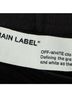 OFF-WHITE 100% Nylon Black Off-White Ankle Strap Drawstring Track Pants in Black Polyamide Size 6 - photo 5