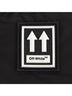 OFF-WHITE 100% Nylon Black Off-White Ankle Strap Drawstring Track Pants in Black Polyamide Size 6 - photo 8