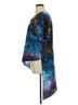 DKNY 100% Polyester Tie-dye Blue Dkny Short Sleeve Blouse Size XL - photo 4