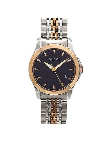 Gucci Gucci G-Timeless Combination 126.5 Women's Watch Date Black Quartz G Timeless (view 1)
