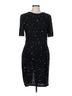 Stenay Solid Black Cocktail Dress Size 10 - photo 1