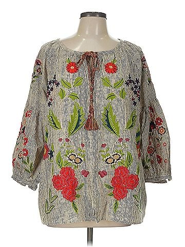 Velvet by Graham & Spencer Velvet By Graham &amp; Spencer 3/4 Sleeve Blouse (view 1)
