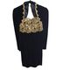 Scott McClintock Black Gold Cocktail Dress Size 8 - photo 1