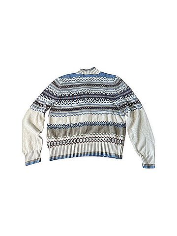 Woolrich Fair Isle Quarter-Zip Pullover Sweater (view 2)
