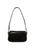 Marc Jacobs 100% Patent Leather Solid Black Silver Shoulder Bag One size - photo 5