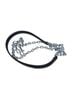 Marc Jacobs 100% Patent Leather Solid Black Silver Shoulder Bag One size - photo 11