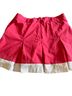 Puma 94% Polyamide 6% Elastane 100% Cotton Pink White Shorts Size 8 - photo 2