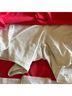Puma 94% Polyamide 6% Elastane 100% Cotton Pink White Shorts Size 8 - photo 4