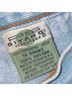 Gitano 100% Cotton Solid Blue Denim Skirt Size 26 waist - photo 3