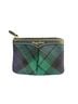 Dooney & Bourke Plaid Blue Green Wristlet One size - photo 1