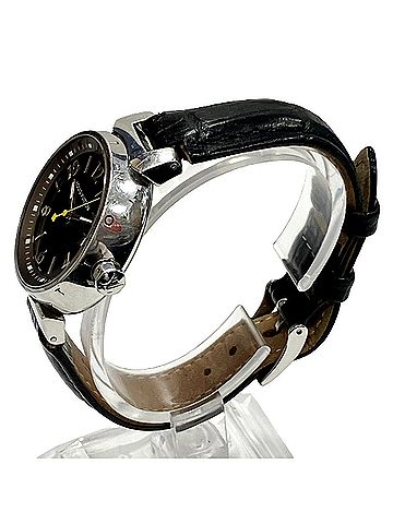 Louis Vuitton Louis Vuitton Tambour Q1311 Watch, Total Weight 49.5g, Stainless Steel, Genuine Leather Strap, Quartz Movement, Brown Dial, (view 2)