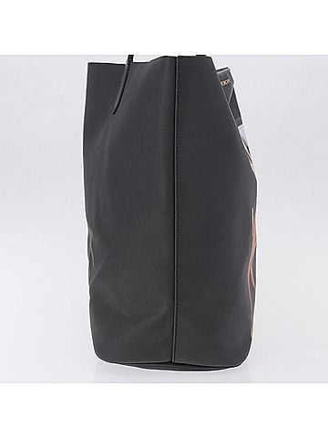 Givenchy Vintage Leather Black Pvc Tote Bag Bag (view 2)