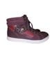 Coach Burgundy Gold Sneakers Size 6 - photo 4