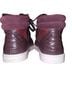 Coach Burgundy Gold Sneakers Size 6 - photo 2